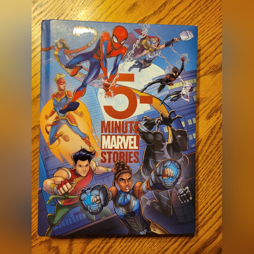 (2/$15)Marvel Book of 5-Minute Stories